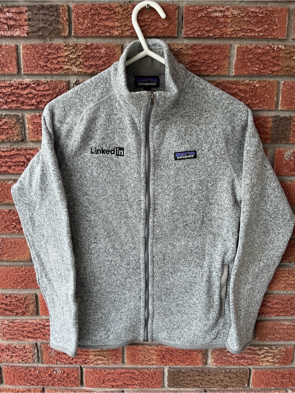 Patagonia women’s better sweater grey sz medium